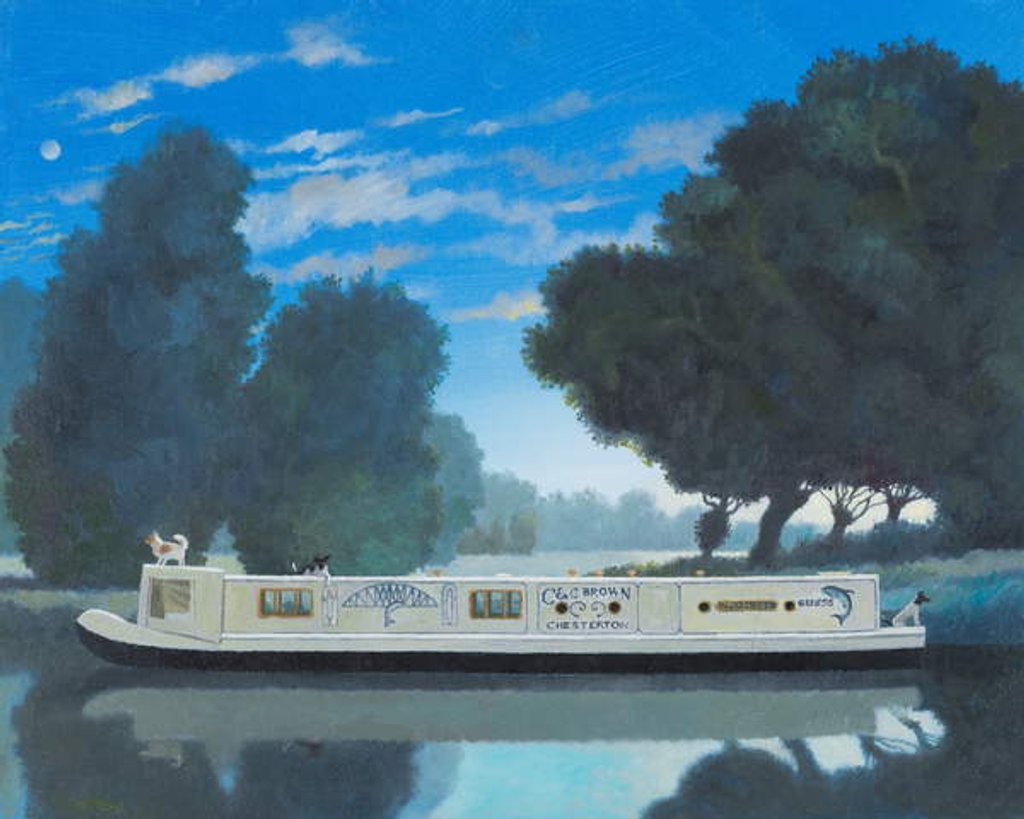 Detail of The open river, 2019 by Ophelia Redpath