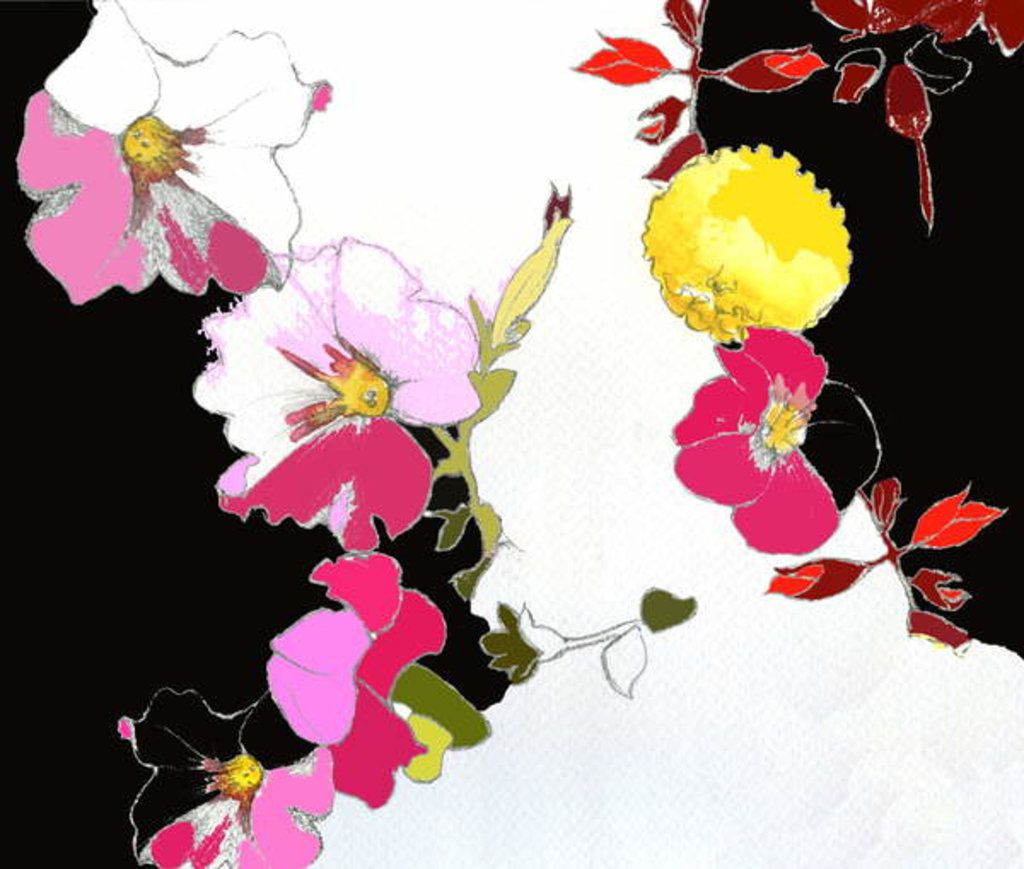 Detail of China Garden by Anna Platts