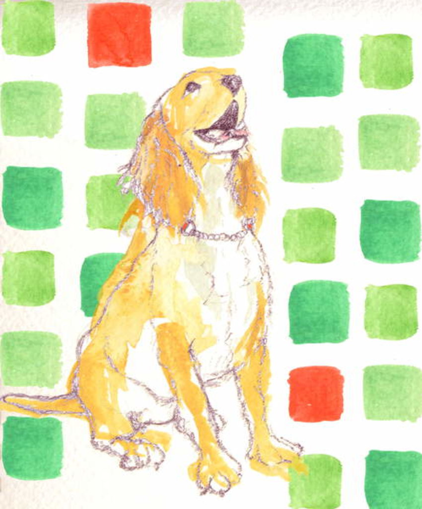Detail of Doggy by Anna Platts