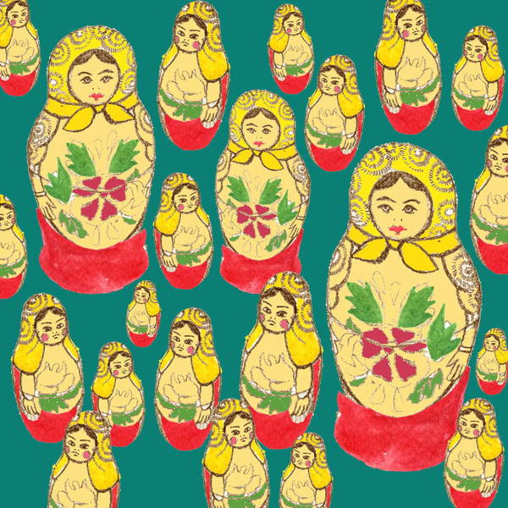 Detail of Russian Dolls by Anna Platts