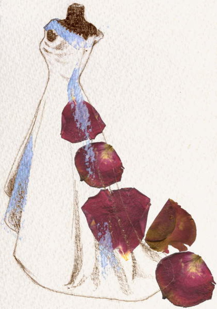 Detail of Wedding Dress by Anna Platts