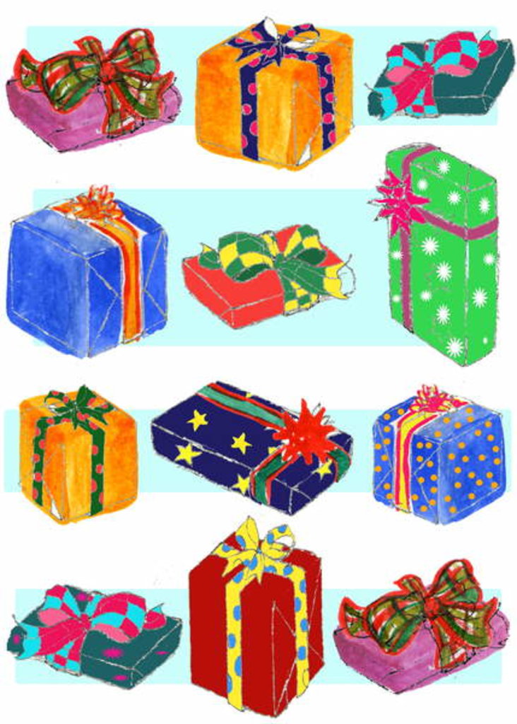 Detail of Presents by Anna Platts
