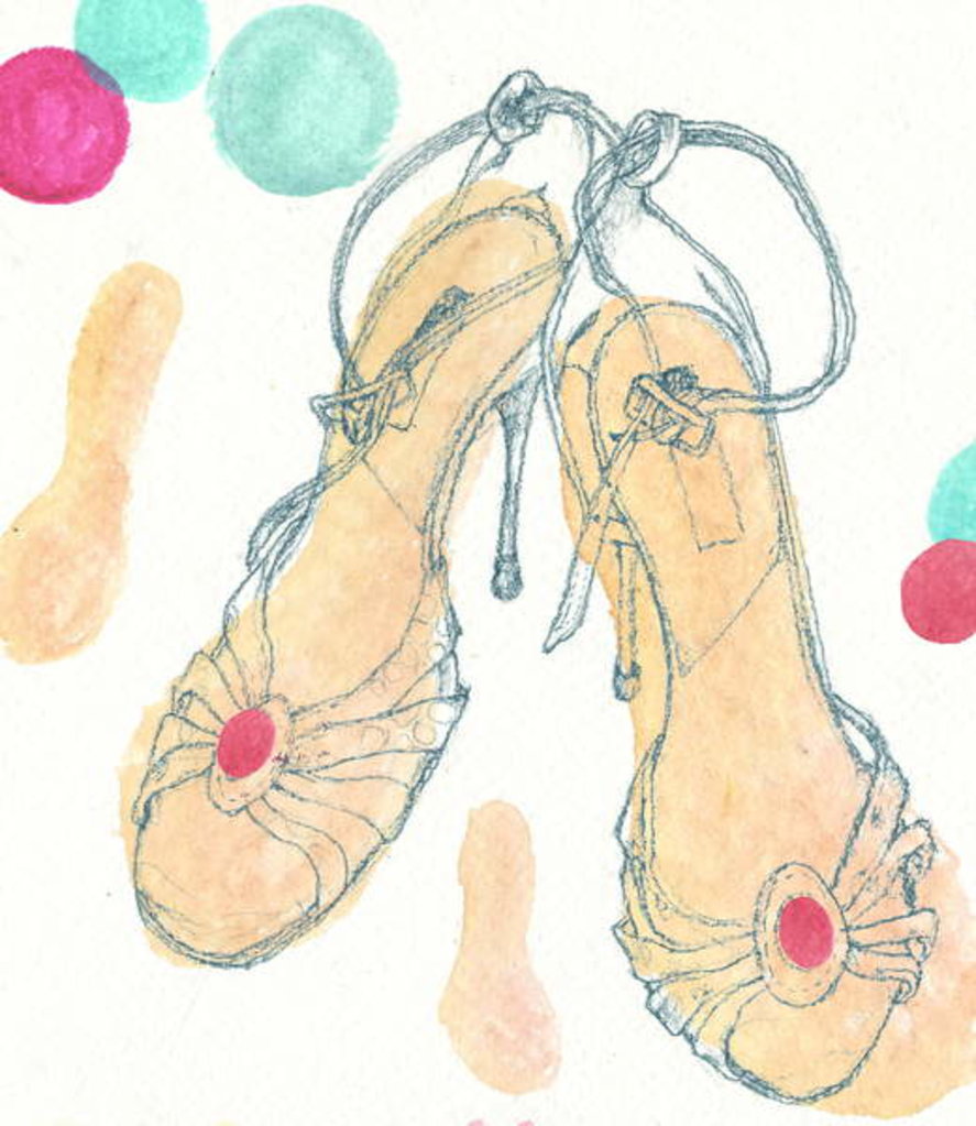 Detail of Stiletto's by Anna Platts