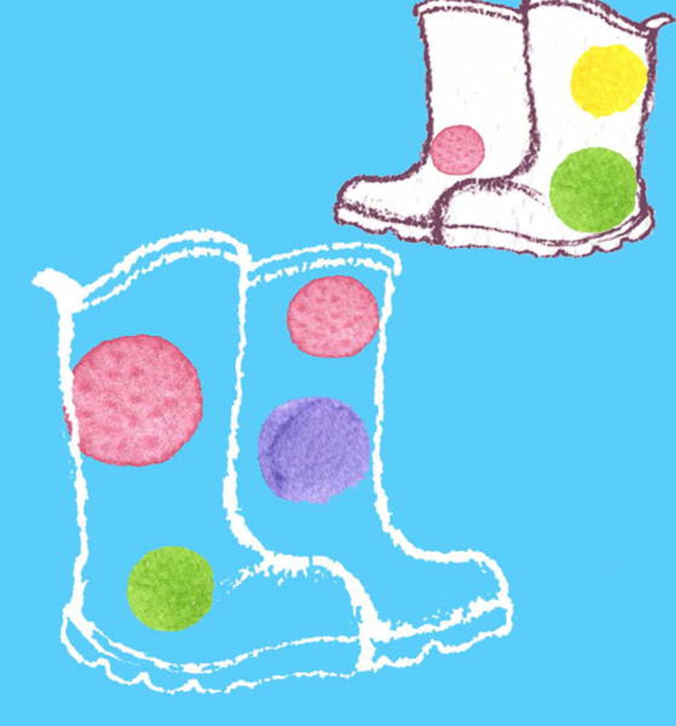 Detail of Wellies by Anna Platts