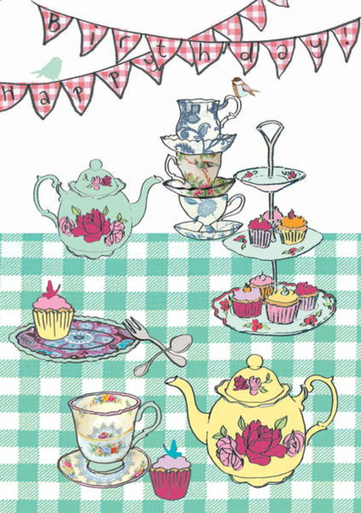 Detail of High tea birthday, 2013 by Anna Platts