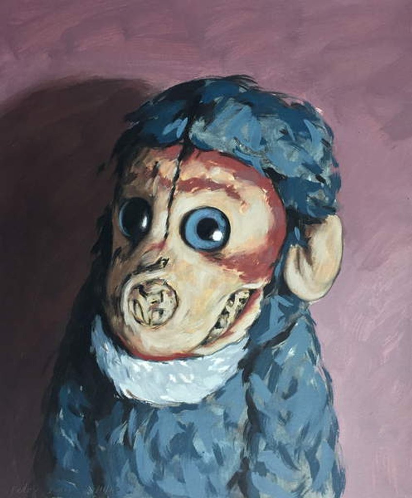 Detail of Ollie Monkey, 2007 by Peter Jones