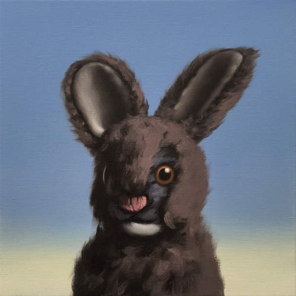 Detail of Bunny, 2017 by Peter Jones