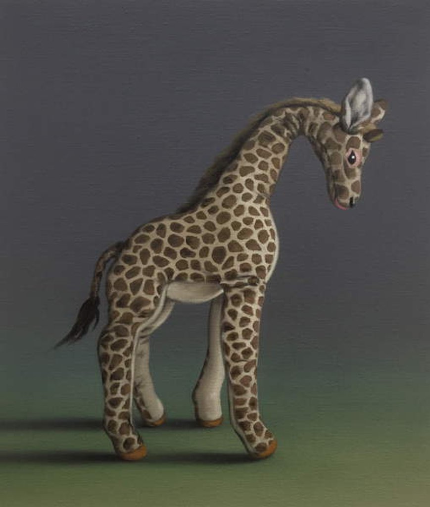 Detail of Giraffe - After Agasse, 2019 by Peter Jones