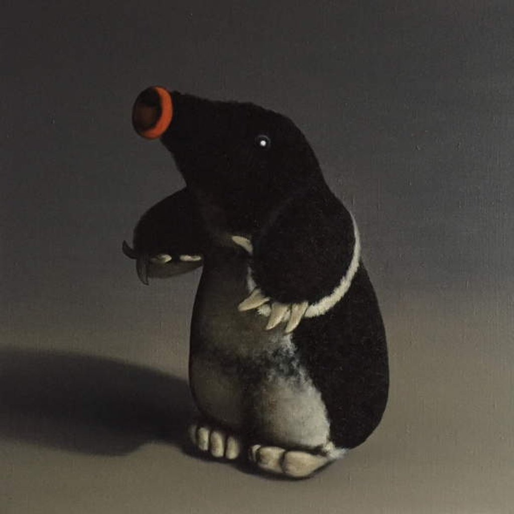 Detail of Mole, 2017 by Peter Jones