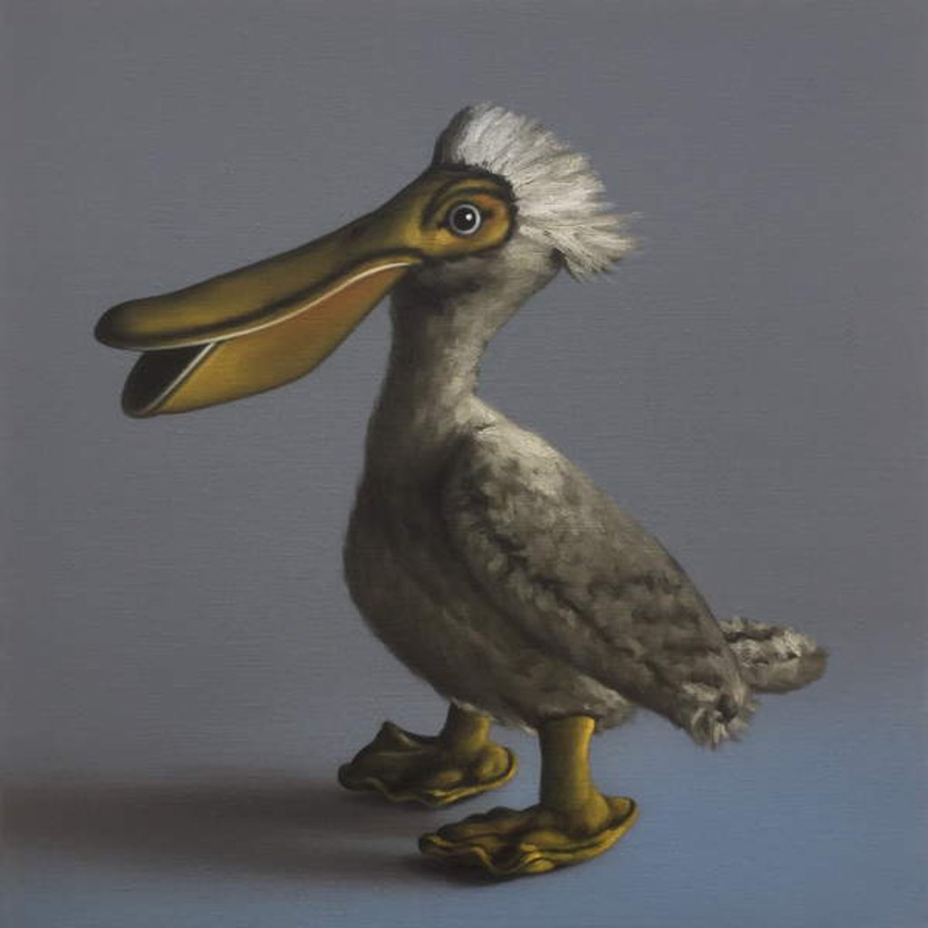 Detail of The Pelican, 2017 by Peter Jones