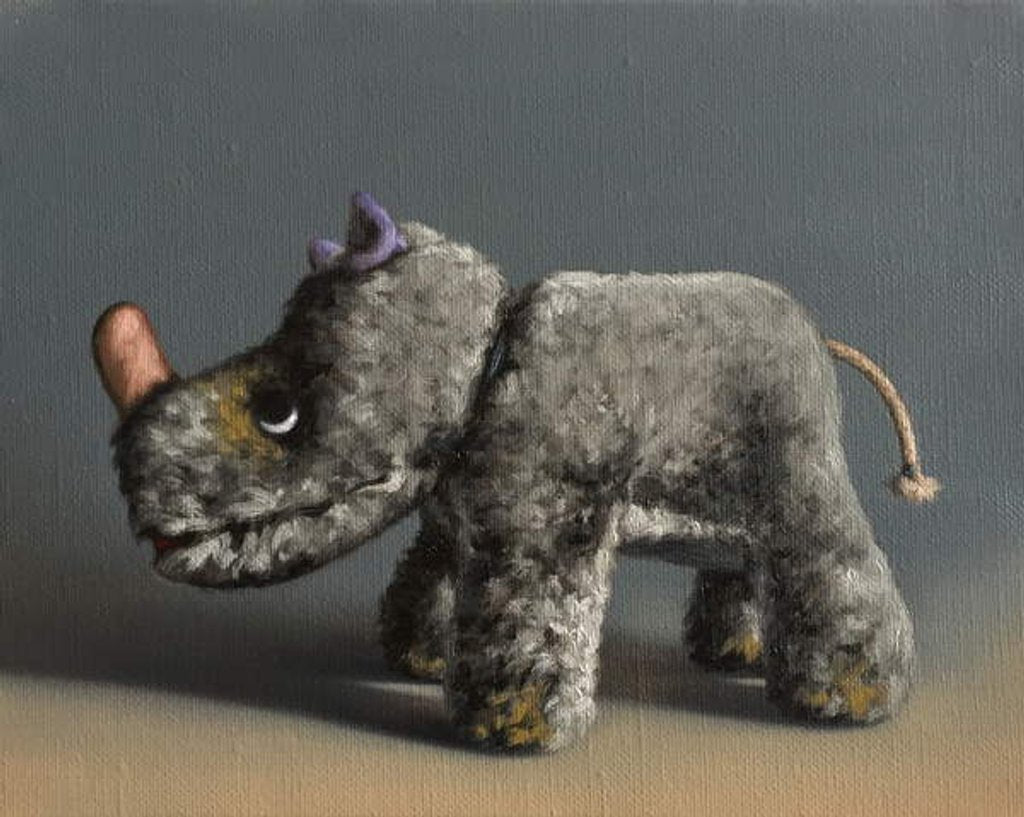 Detail of Rhino, 2015 by Peter Jones
