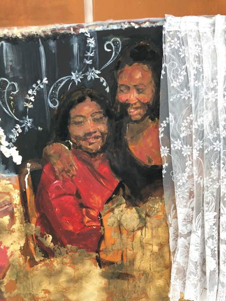 Detail of Matrilineality, 2019 by Emma Prempeh