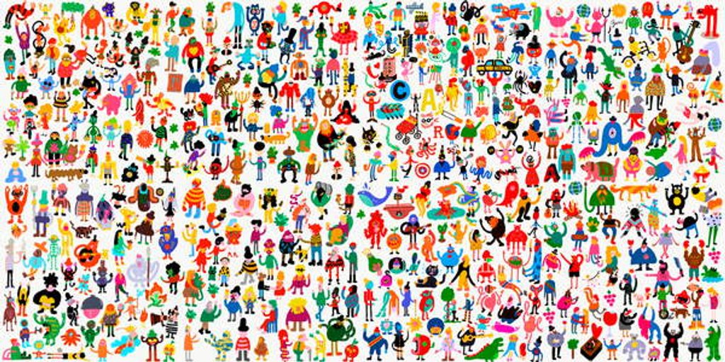 Detail of World, 2020 by German Jorge