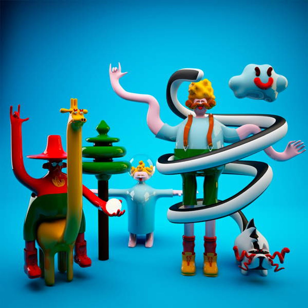 Detail of Nice People, 2019 by German Jorge