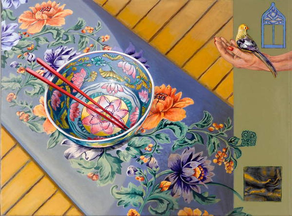 Detail of Feed Me, Free Me, 2006 by Frances Ferdinands