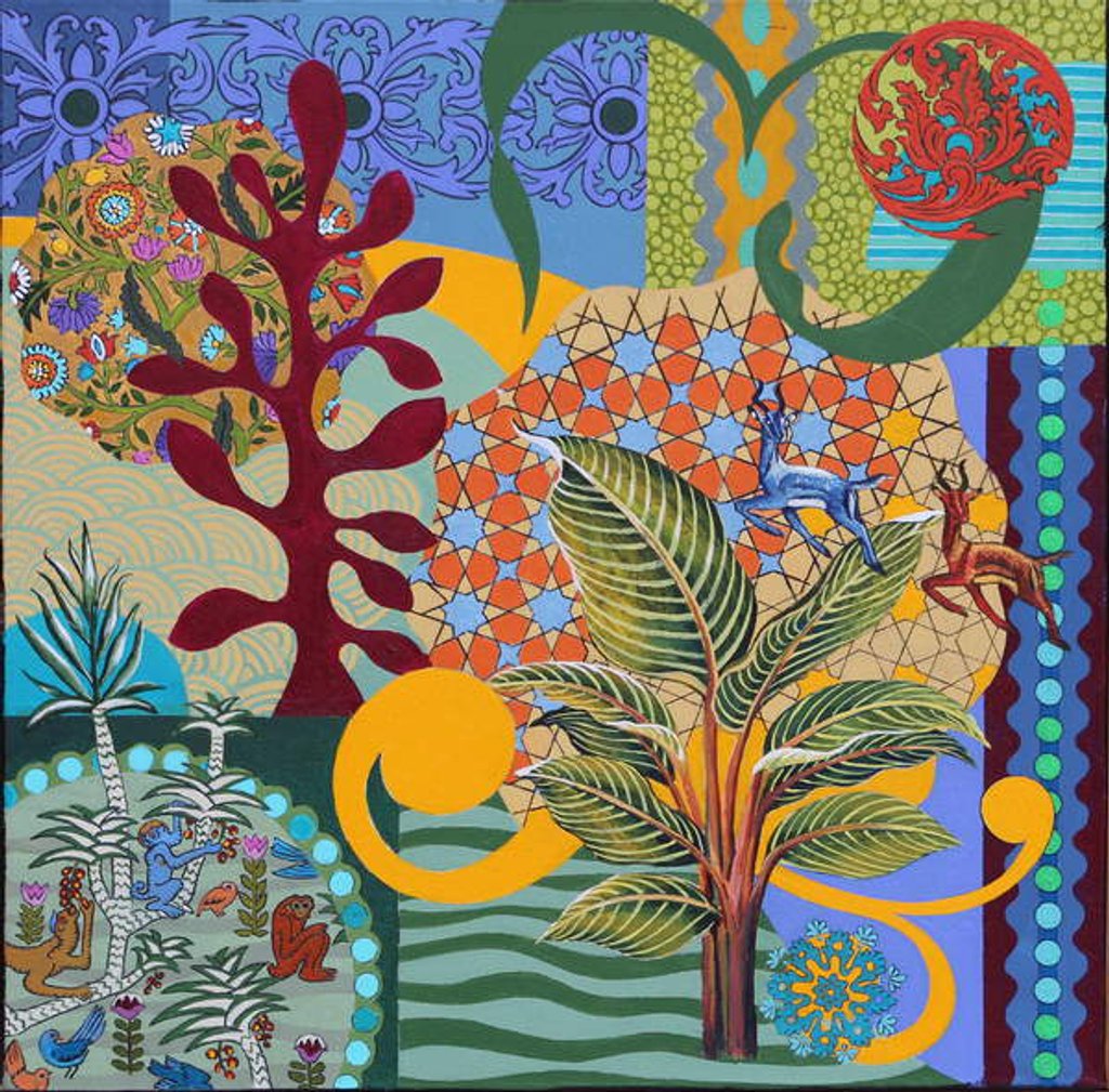 Detail of Interlopers, 2019 by Frances Ferdinands