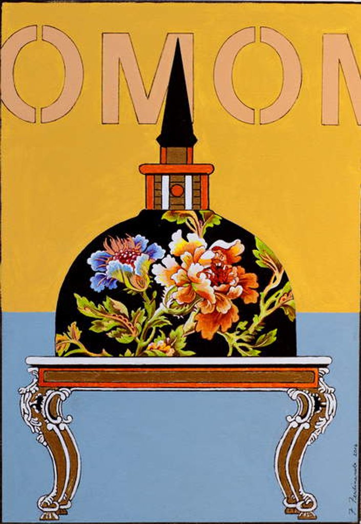 Detail of Shrine to the Belle Epoque, 2016 by Frances Ferdinands