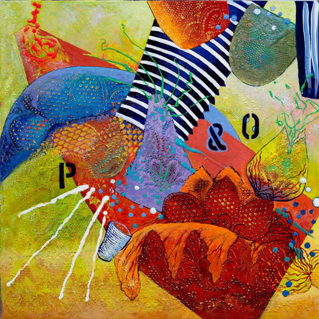 Detail of Voyager, 2012 by Frances Ferdinands