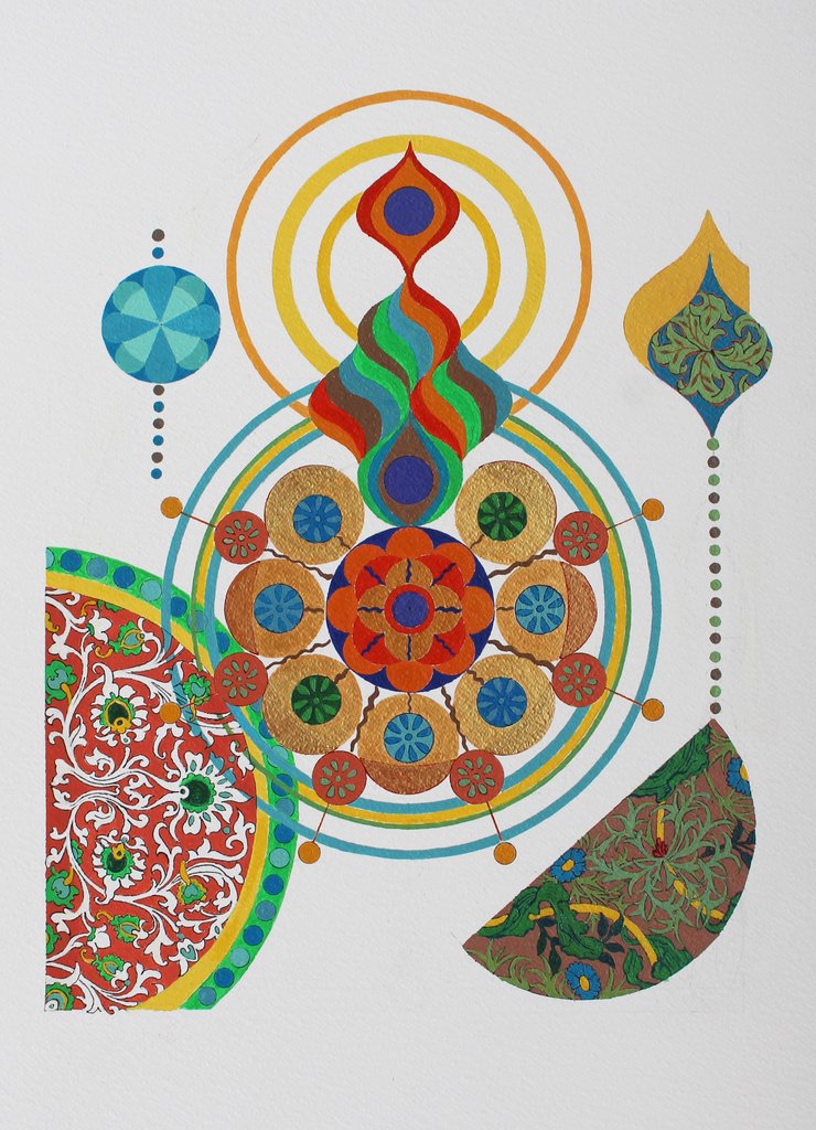 Detail of CITADEL, 2022 by Frances Ferdinands