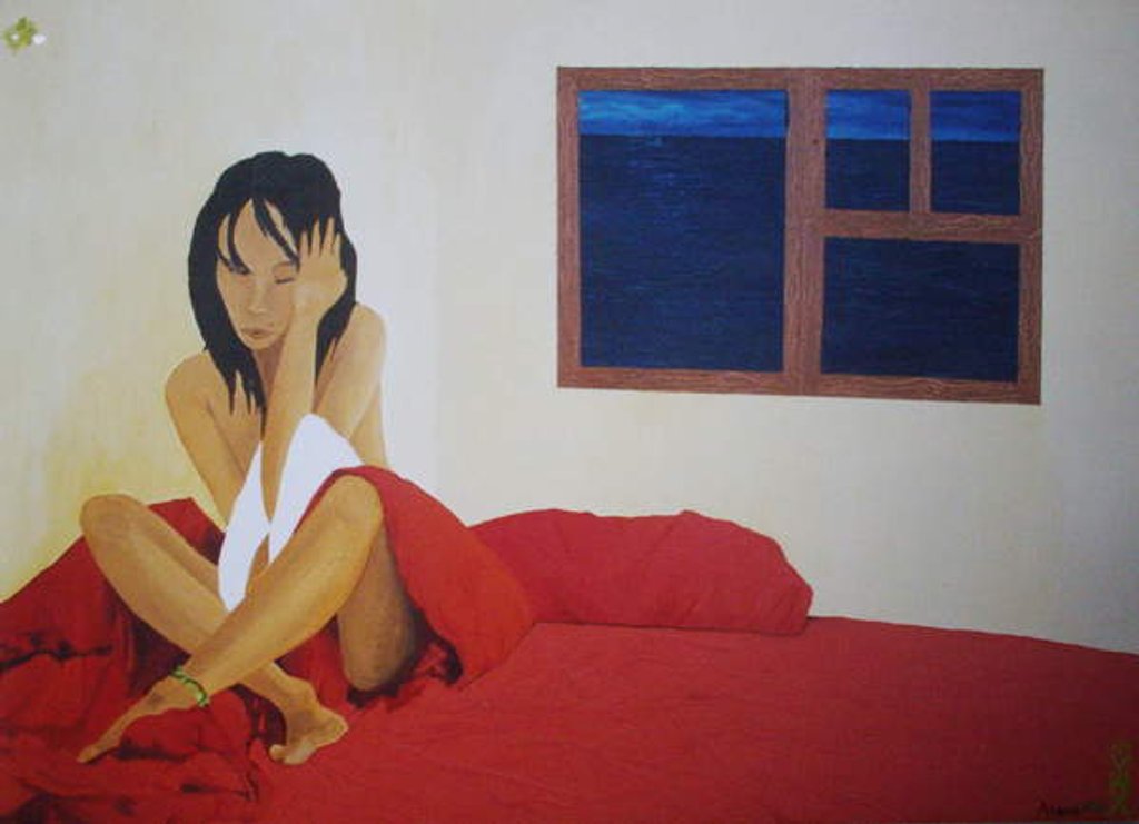 Detail of Alone, 2003 by Timothy Nathan Joel