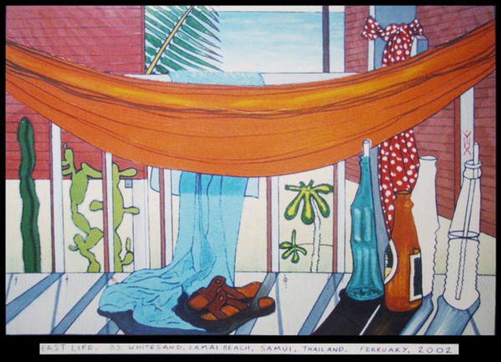 Detail of East Life, 2002 by Timothy Nathan Joel