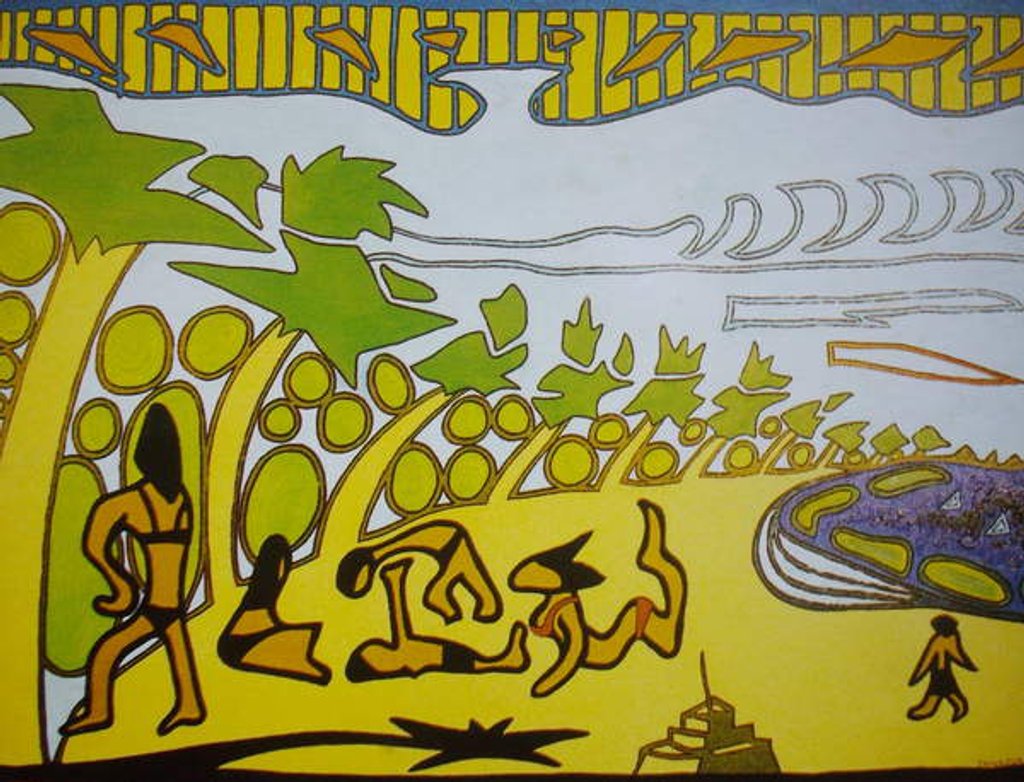 Detail of Joy Bunnies, 2001 by Timothy Nathan Joel