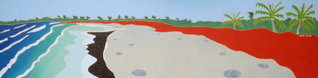 Detail of Dulan beach looking south, 2010 by Timothy Nathan Joel