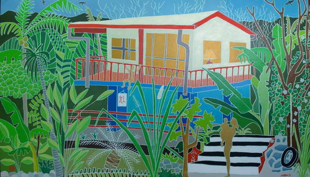 Detail of Family is gold, 2016 by Timothy Nathan Joel