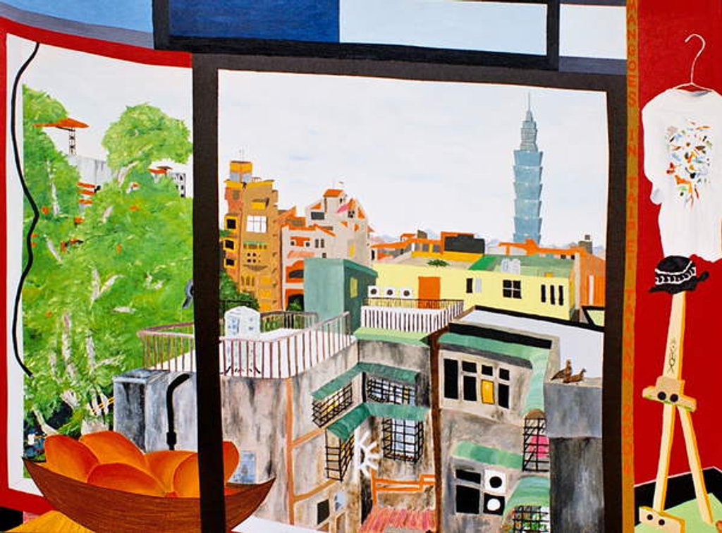 Detail of Mangoes in Taipei, Taiwan, 2005 by Timothy Nathan Joel