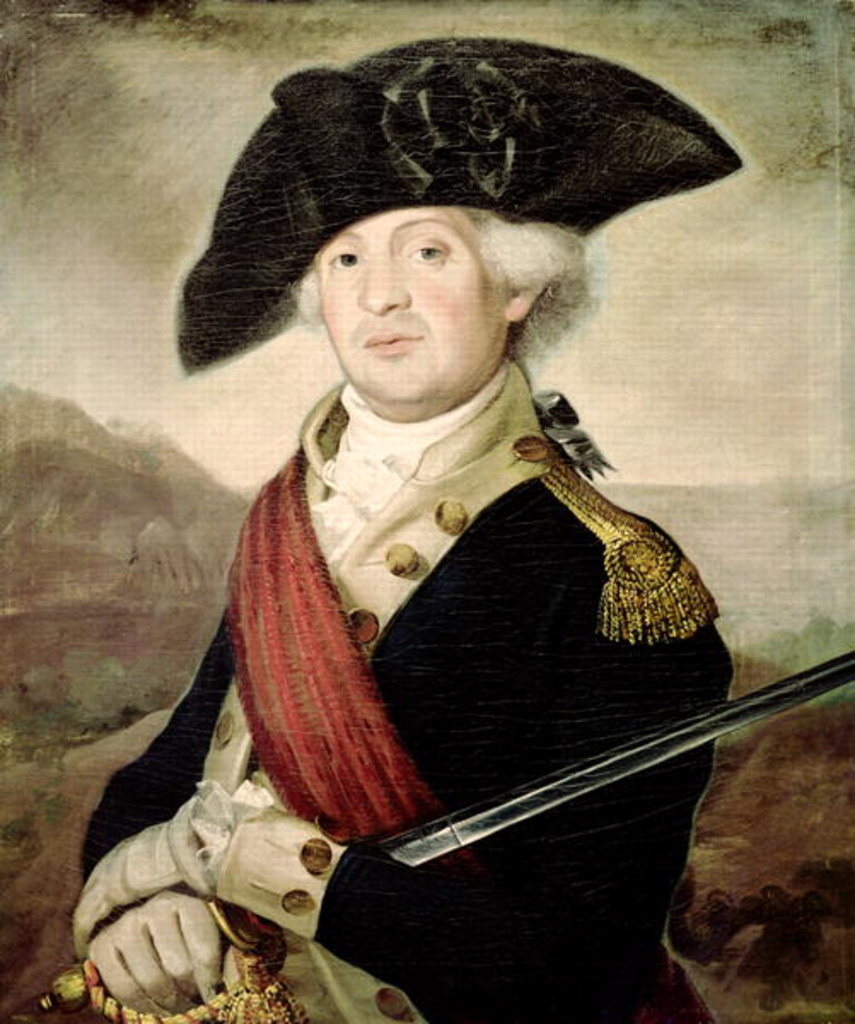 Detail of Colonel John May, 1789 by Christian Gullager