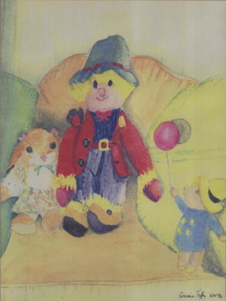 Detail of Granny Tuffy's Toys, 1994 by Ann Robson