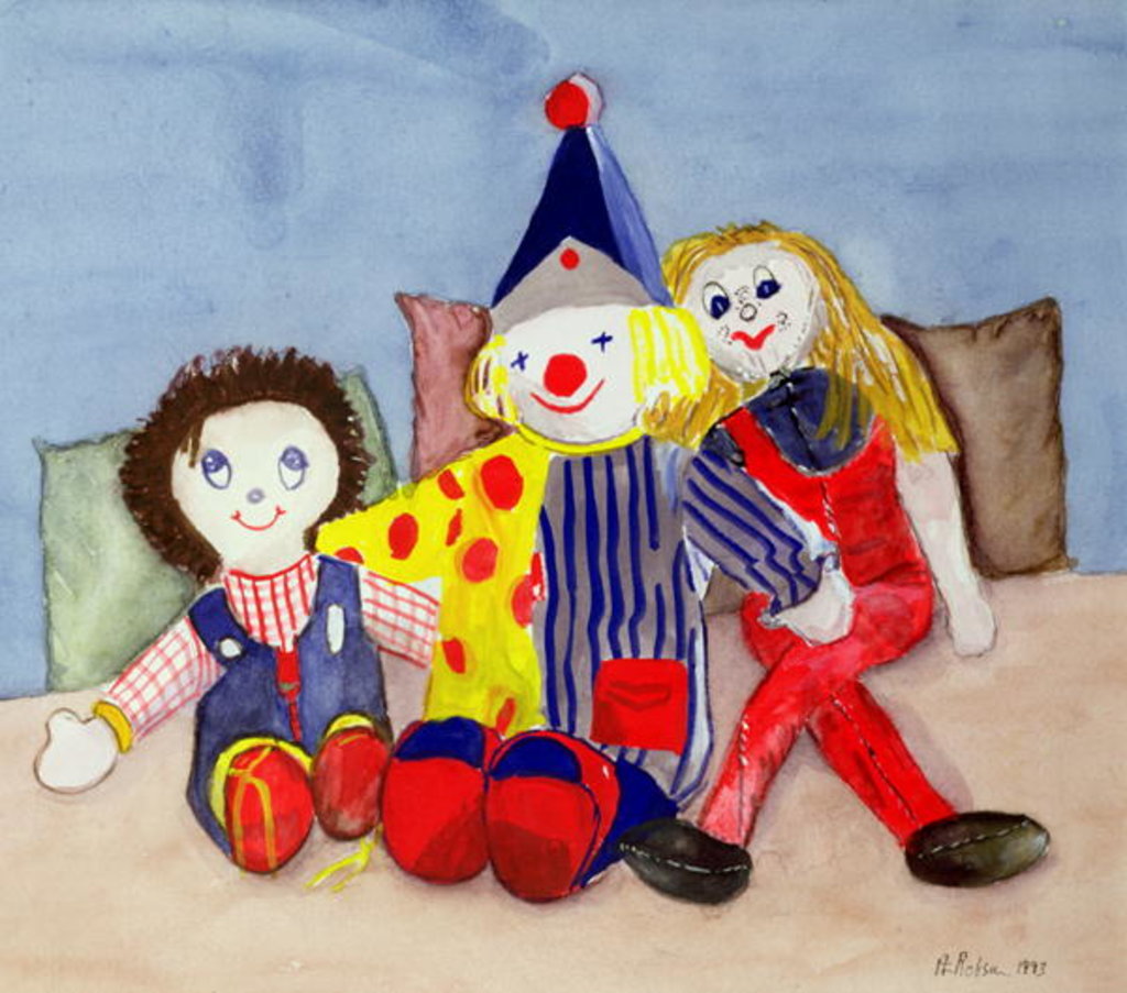 Detail of Tuffy's Toys, 1993 by Ann Robson