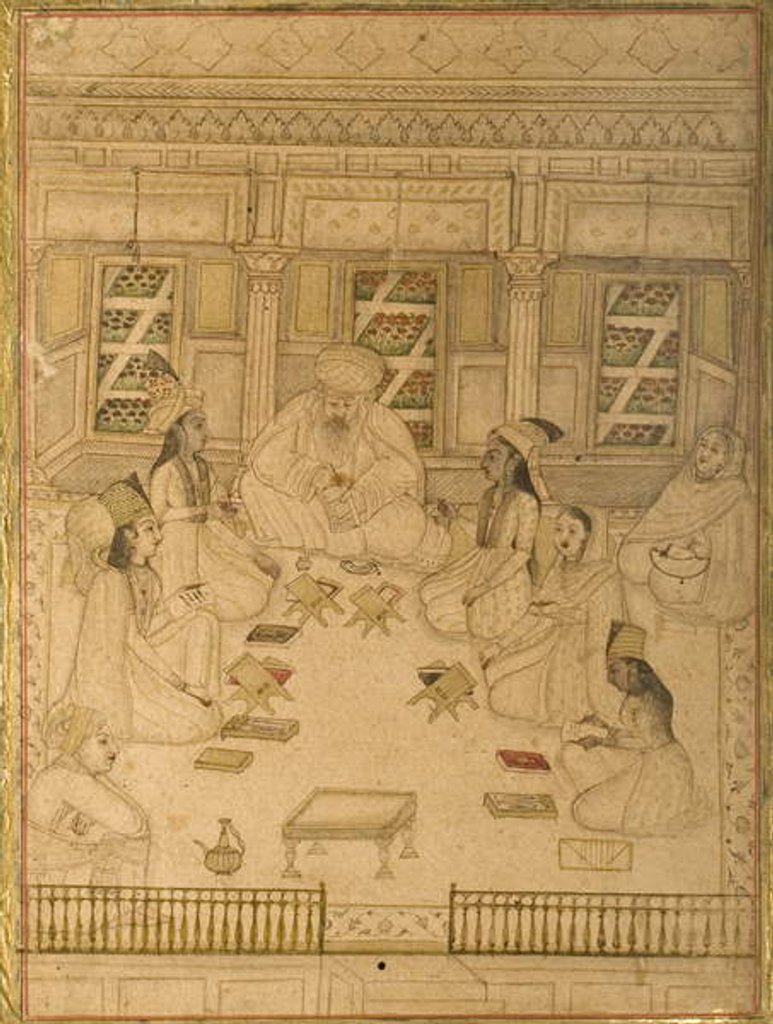 Detail of Manuscript of the Gulistan of Sa'di, 1787 by Persian School