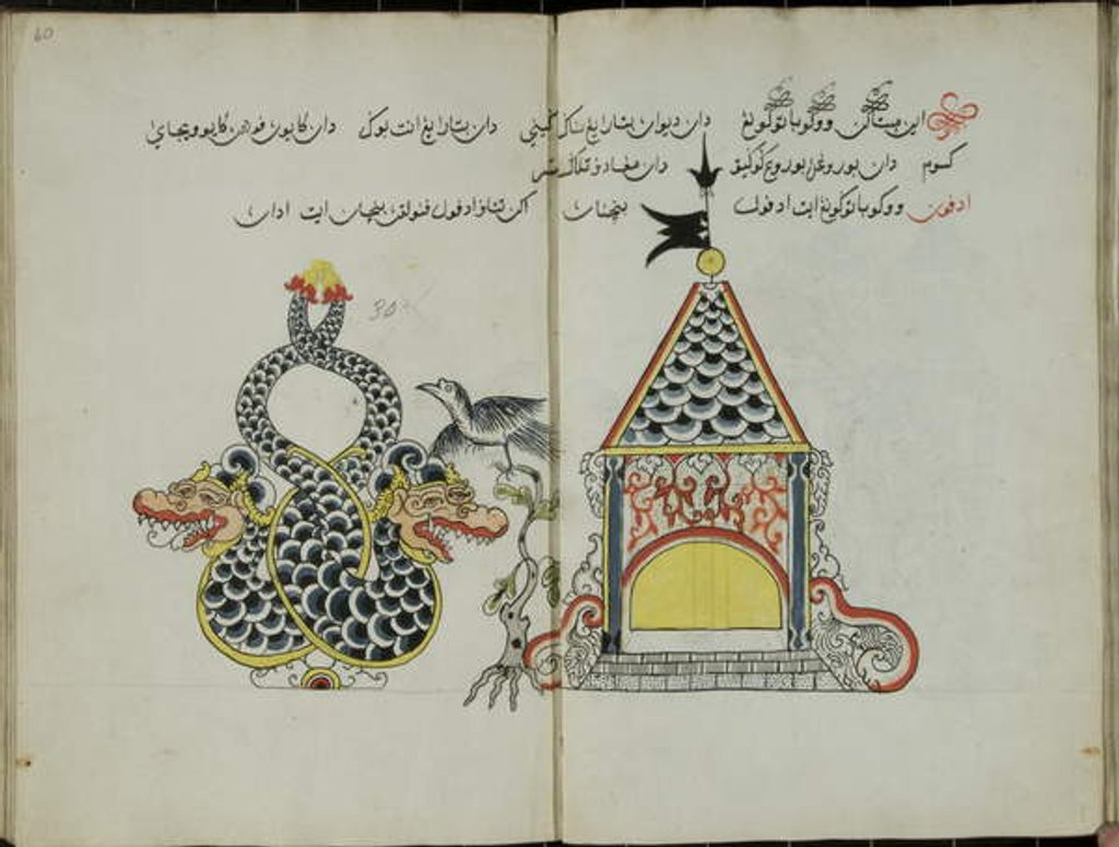 Detail of Wukon Jawa, MS 41 p.60, image 30, 1830 by Malay Malay