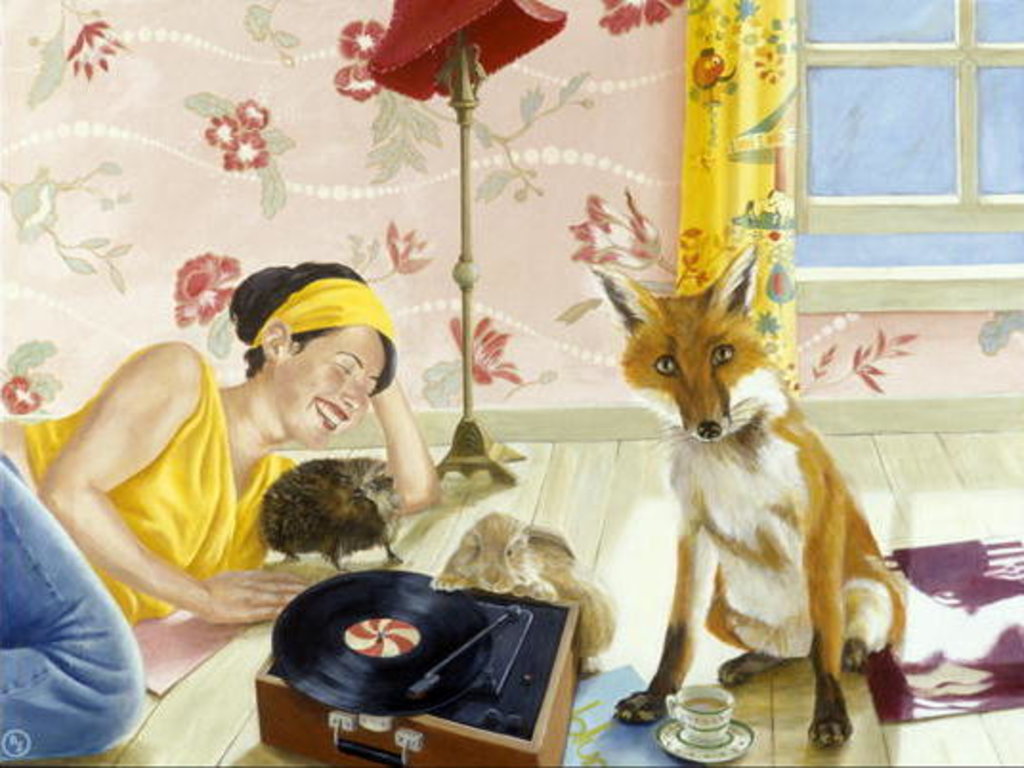 Detail of Our Fabulous Babysitter by Alix Soubiran-Hall