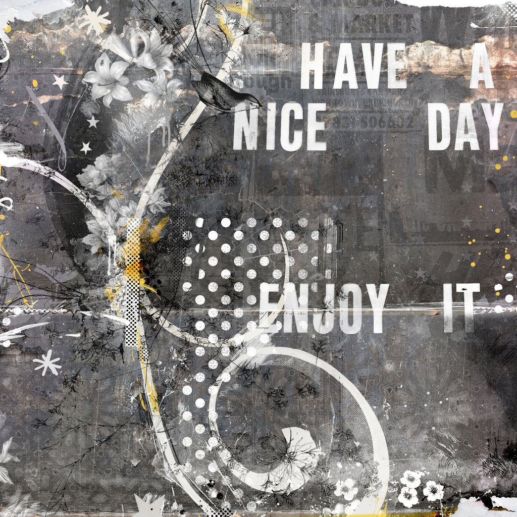 Detail of Have a nice day! 2016 by Teis Albers