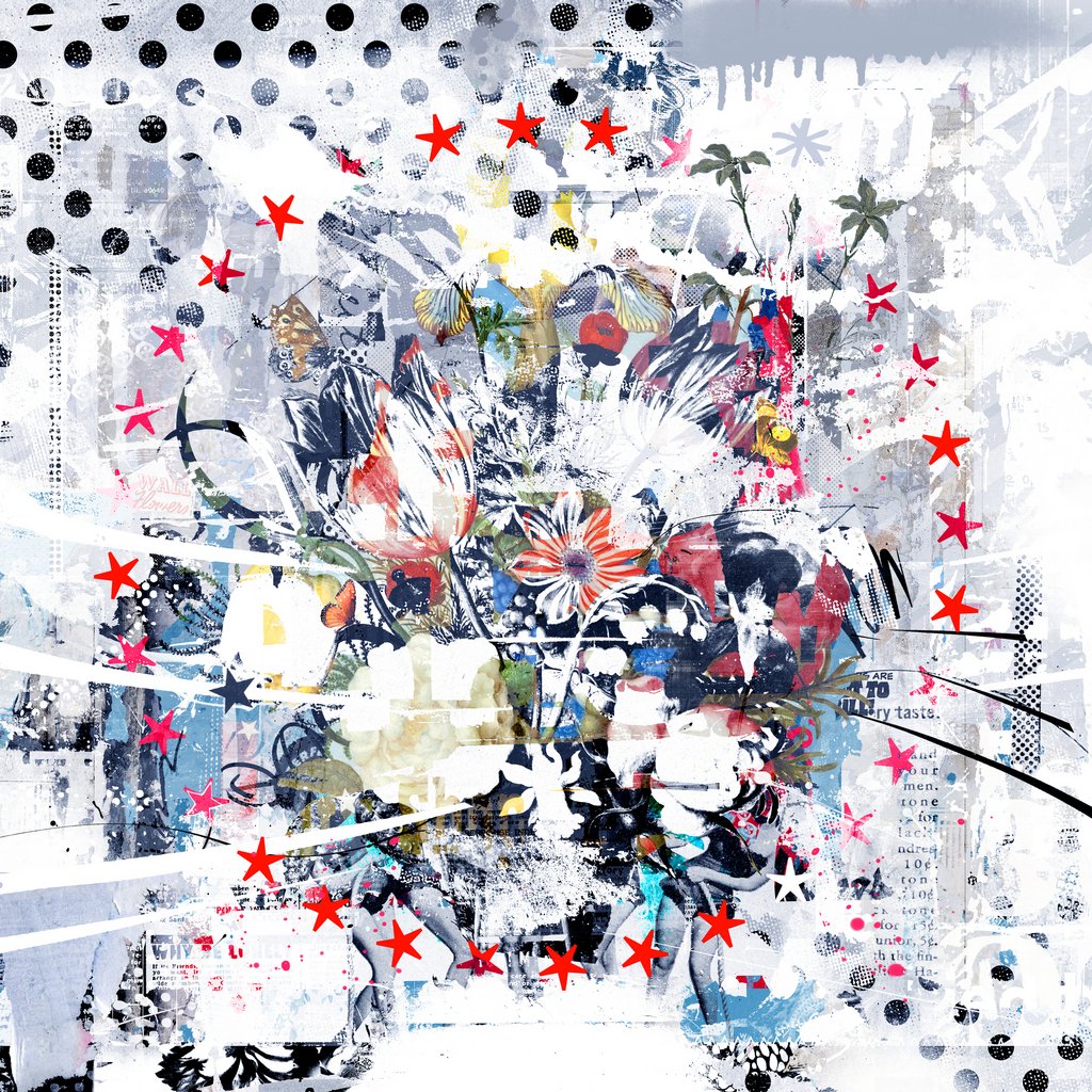 Detail of Starry afternoon, 2015 by Teis Albers