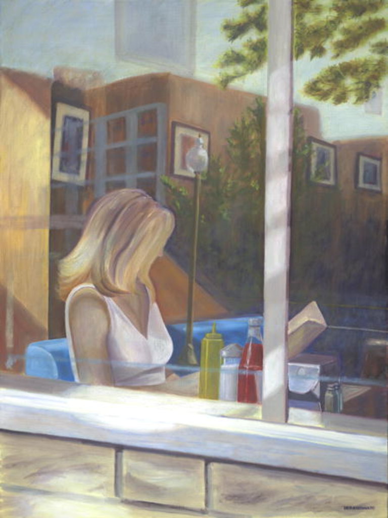 Detail of Just Passing By by David Arsenault