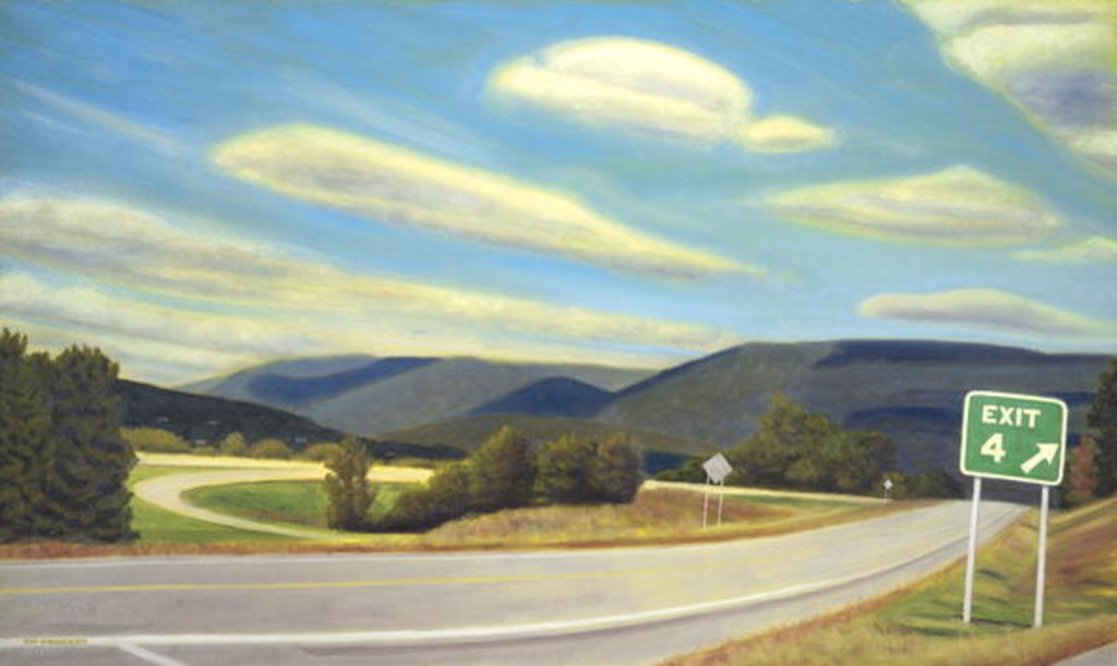 Detail of Noonlight in Vermont by David Arsenault