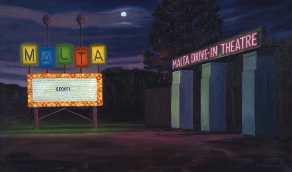 Detail of Sequel, 2002 by David Arsenault