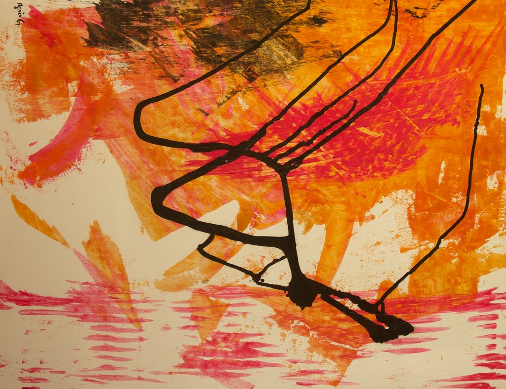 Detail of Untitled a, 2016 by Agnes Girardon