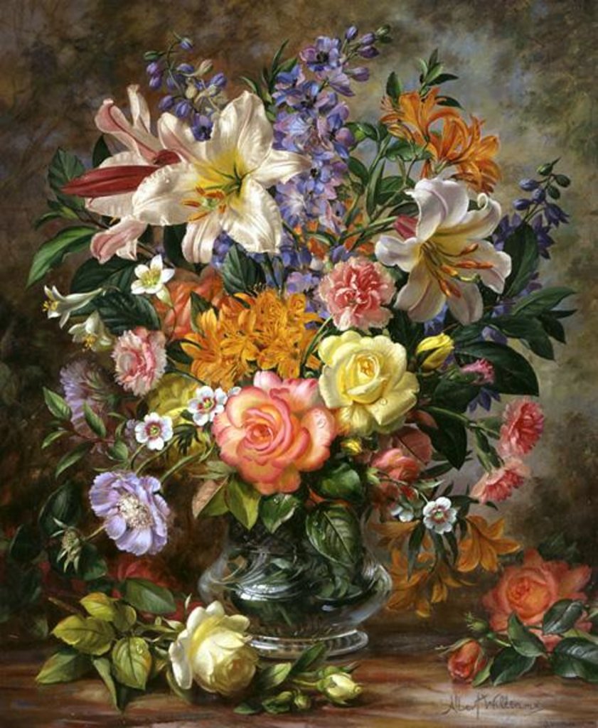 Detail of The Glory of Summertime by Albert Williams