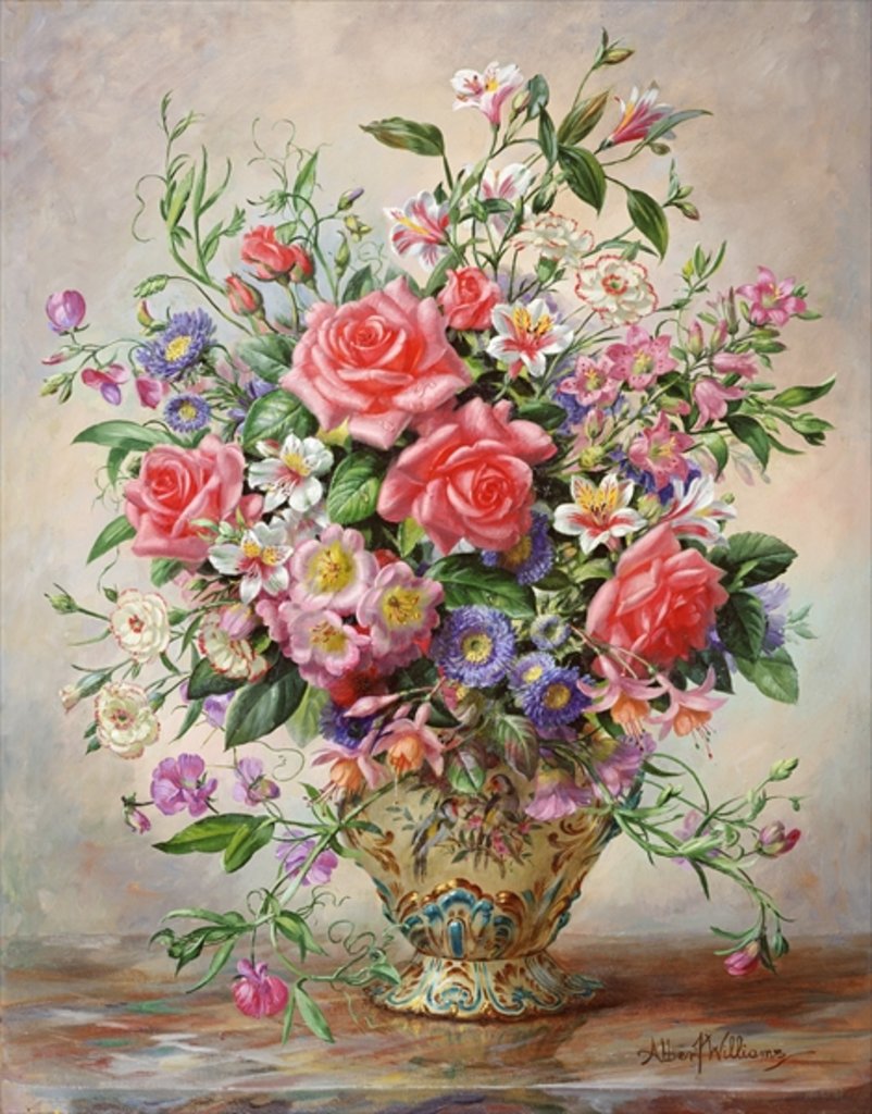 Detail of Majesty: Homage to Her Majesty The Queen Mother by Albert Williams