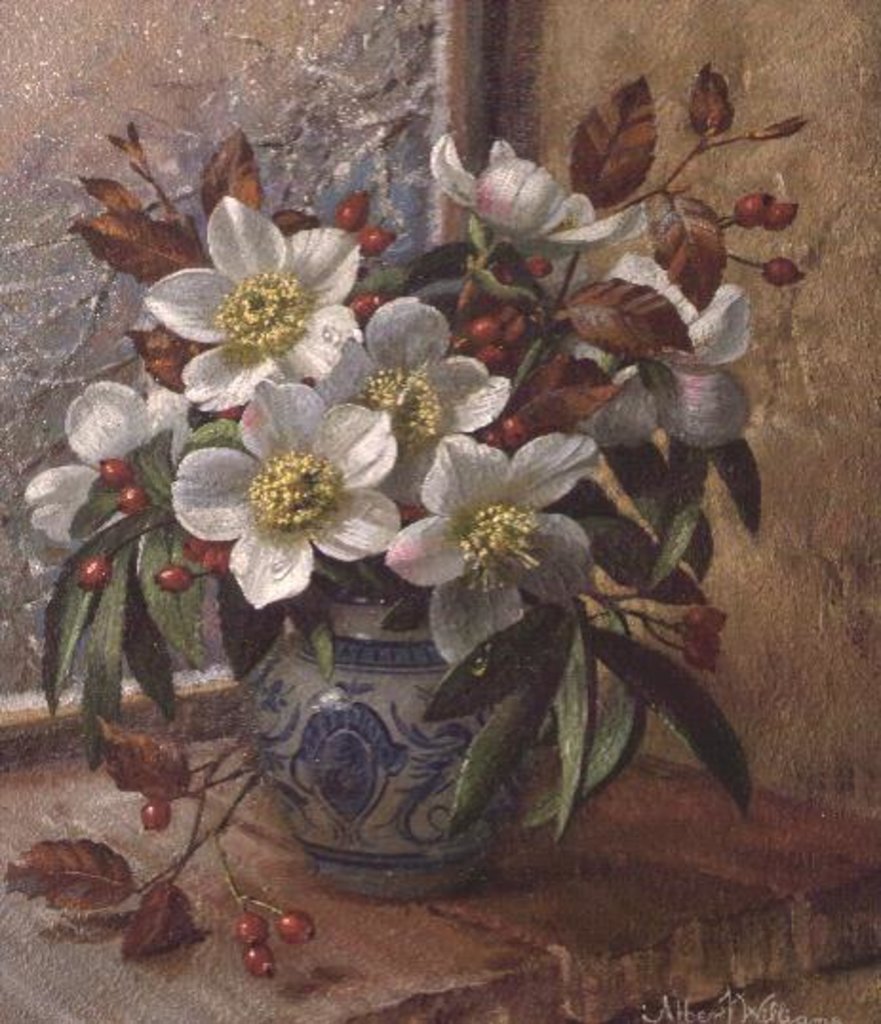 Detail of AB/285 A Yuletide Bunch by Albert Williams