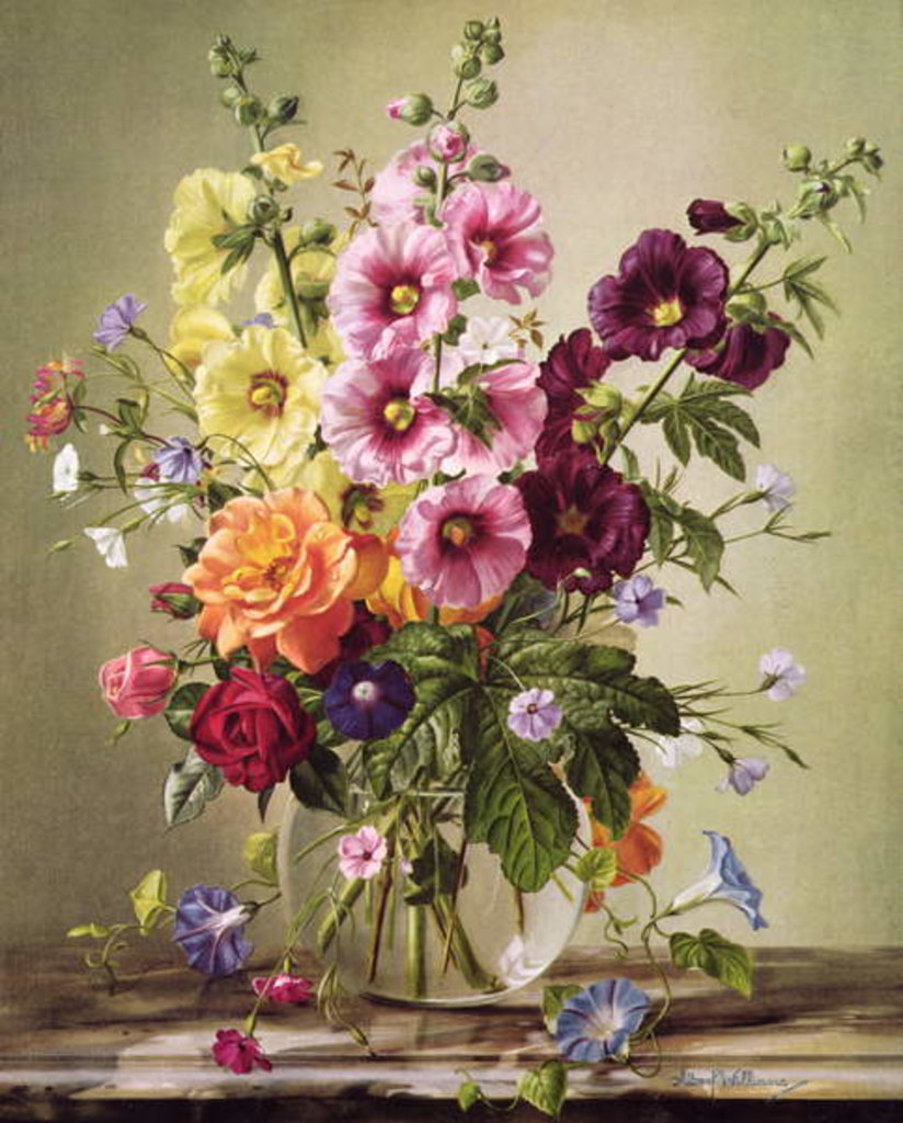 Detail of AP/266 Floral Rapture by Albert Williams