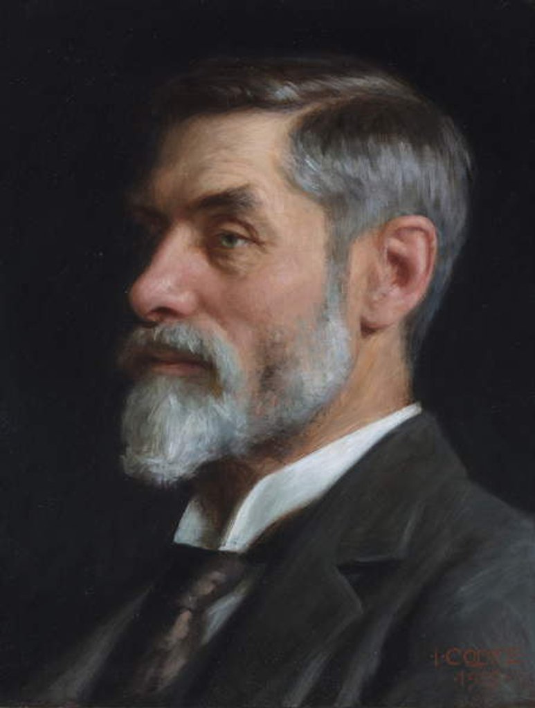Detail of W.K. Shirley, 1919 by John Percy Cooke