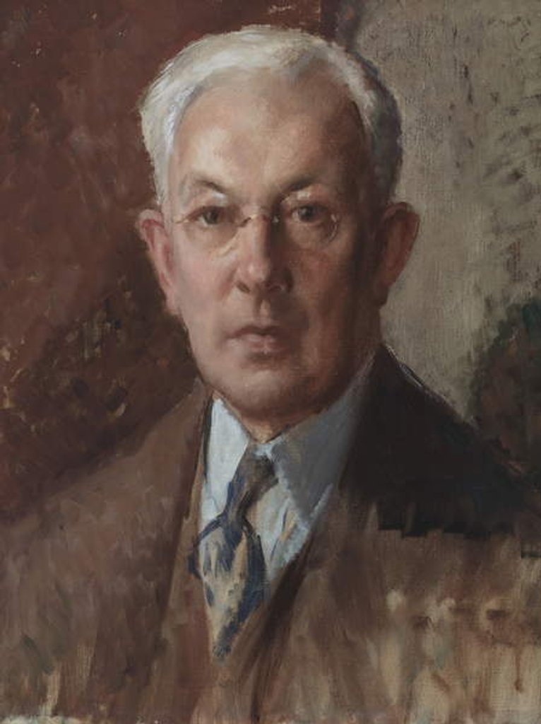 Detail of H.M. Fletcher, 1930 by F. Ernest Jackson