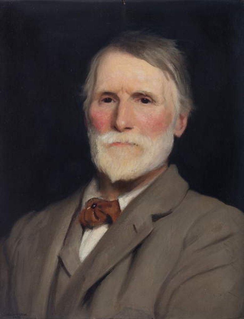 Detail of Portrait of H. R. Hope-Pinker, c.1915 by George Spencer Watson