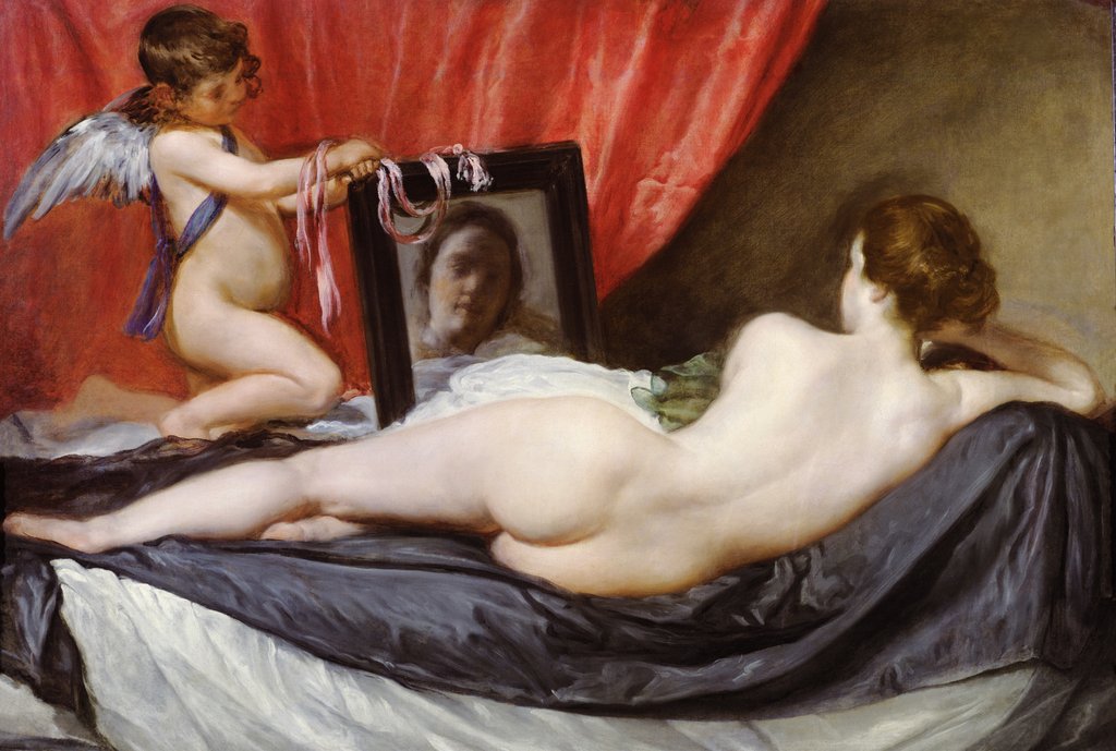 Detail of The Toilet of Venus, 1647-51 by Diego Rodriguez de Silva y Velazquez