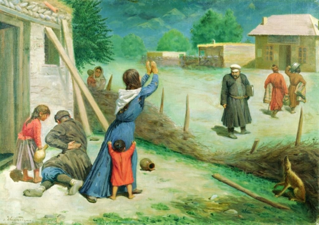 Detail of Mean Collection, 1891 by A. Mrevlishvili